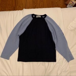 PRINGLE BY SCOTLAND Navy Blue Sweater Medium